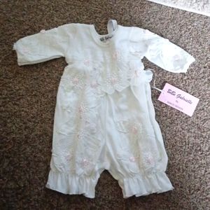 BEBE GABRIELLE 0-3 MON PINK IVORY